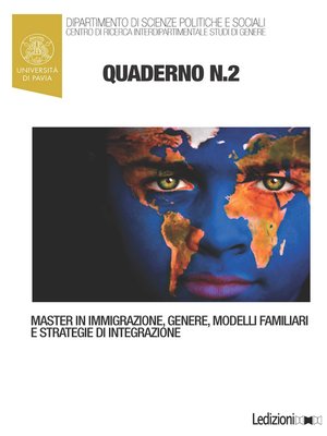 cover image of Quaderni del Master in "Immigrazione, Genere, Modelli Familiari e Strategie di Integrazione", n. 2